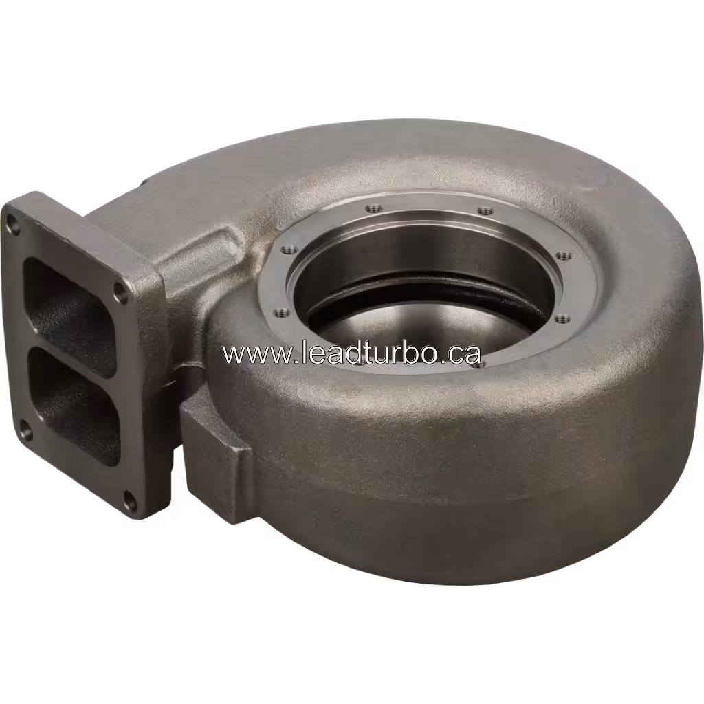 Turbine Housing 3522923 HC5A vista inferior 45 graus