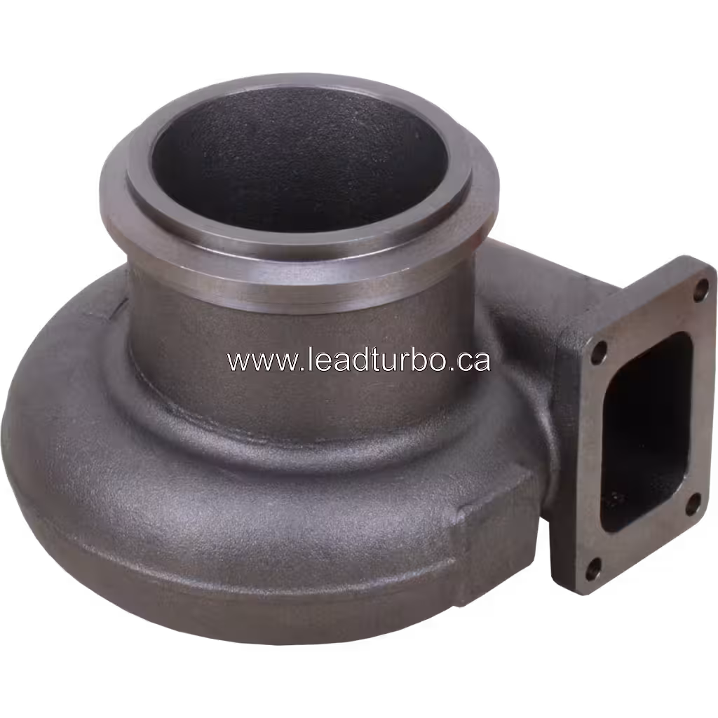 Turbine Housing 3590265-cast-1 für Cummins QSK60, Ansicht von oben mit sichtbarem Turbinenraum