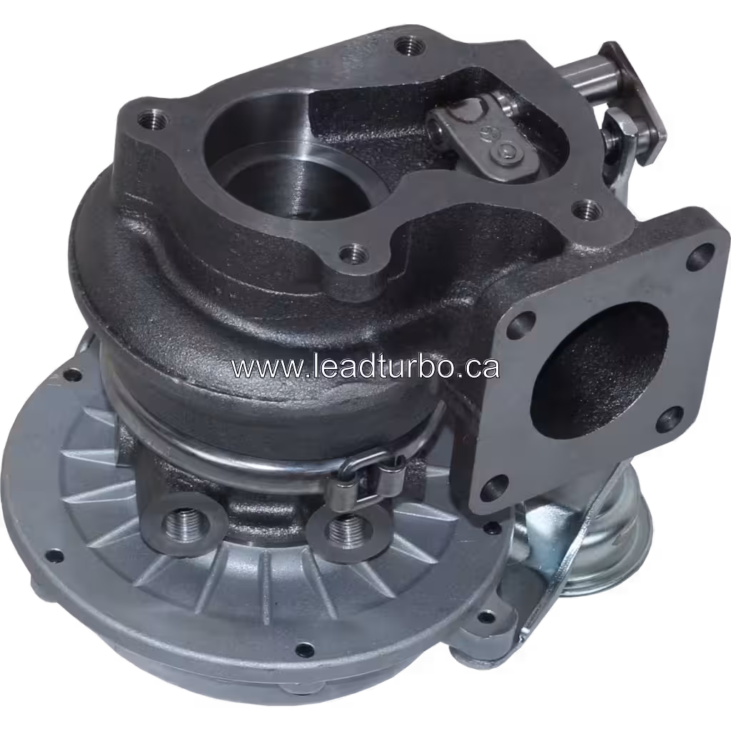 Turbo 8971480762 RHF5 para Isuzu 4JG2 - Reposição bottom 45 degree view
