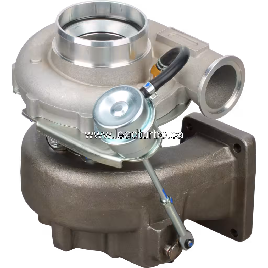 Vista replacement do turbo HX50W 3596693 com flange de escape