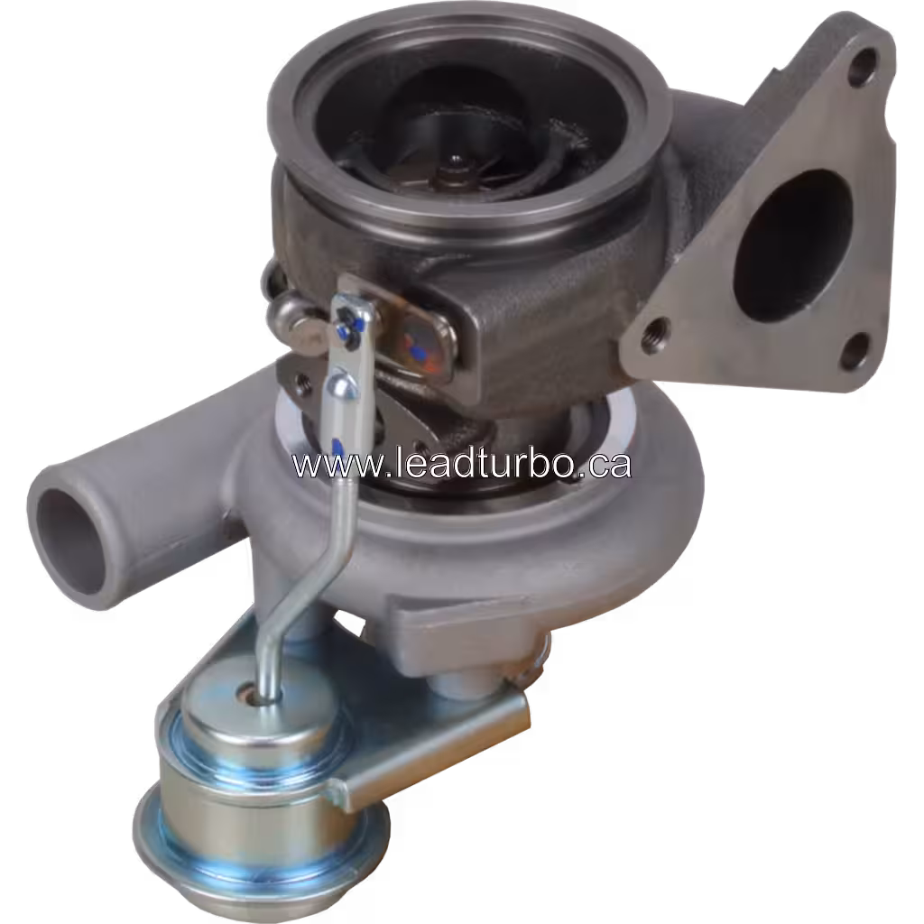 Turbo TD03 para Ford Fiesta/Focus 1.6 TDCi vista traseira