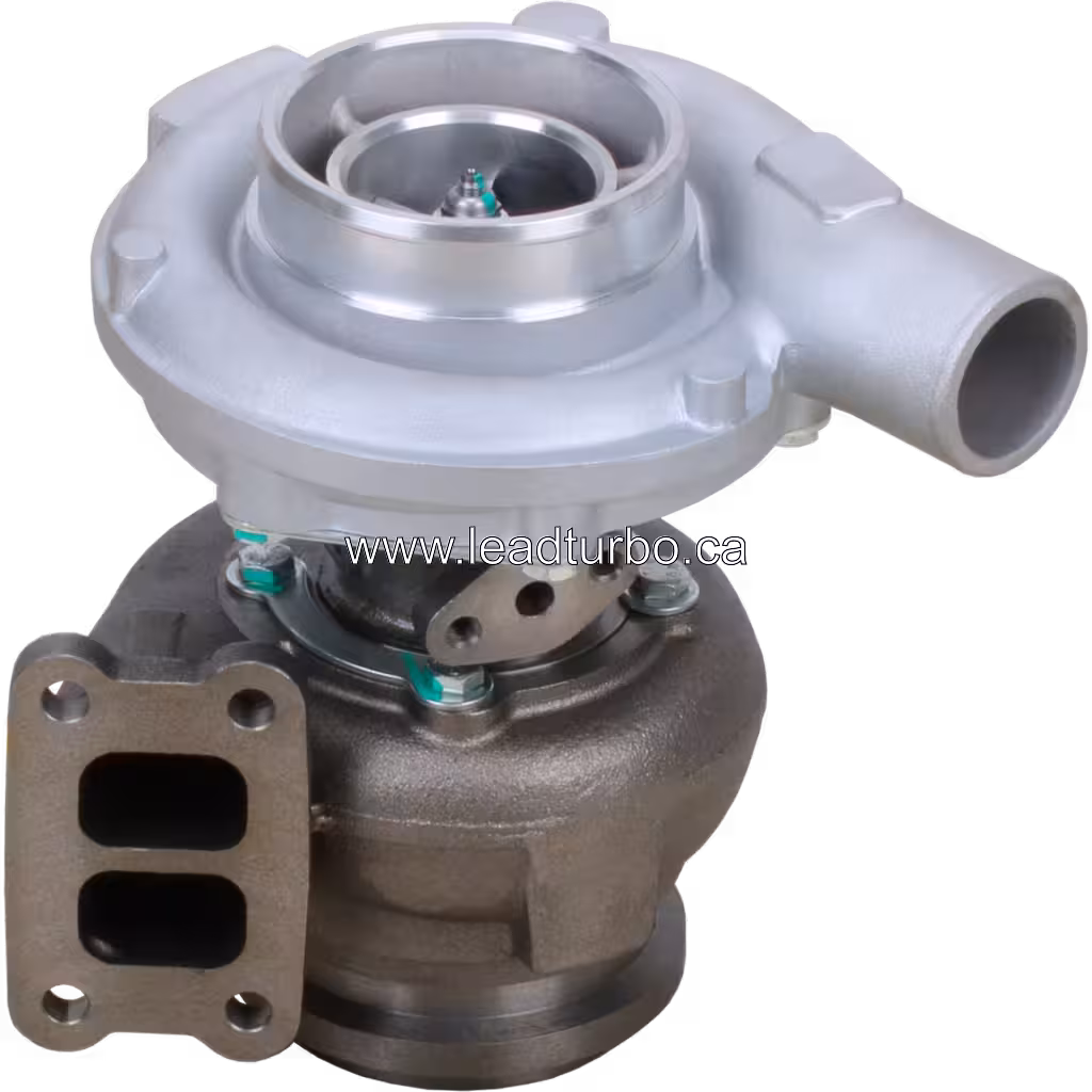 Vista replacement del turbocharger 167303 para CAT 3116 con carcasa de compresor visible