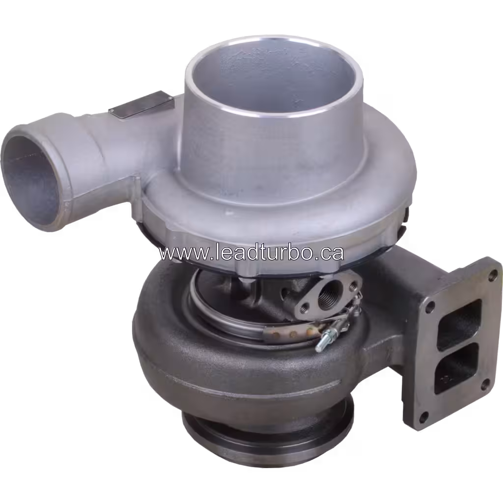 Vista lateral del turbo HT3B referencia 3522230