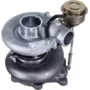 Vista lateral do turbocharger aftermarket 4D34