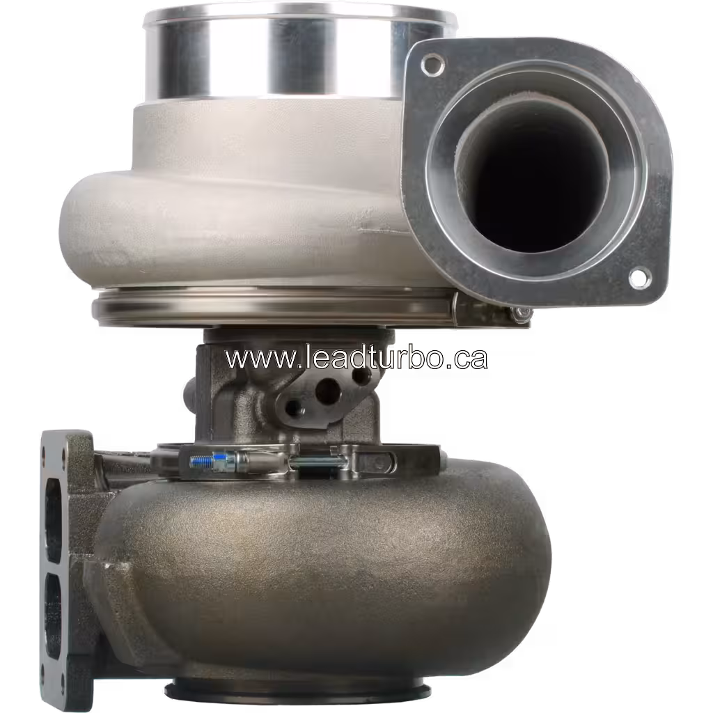 Vista frontal del turbocompresor 0R9899 GT5002 para CAT 3406W