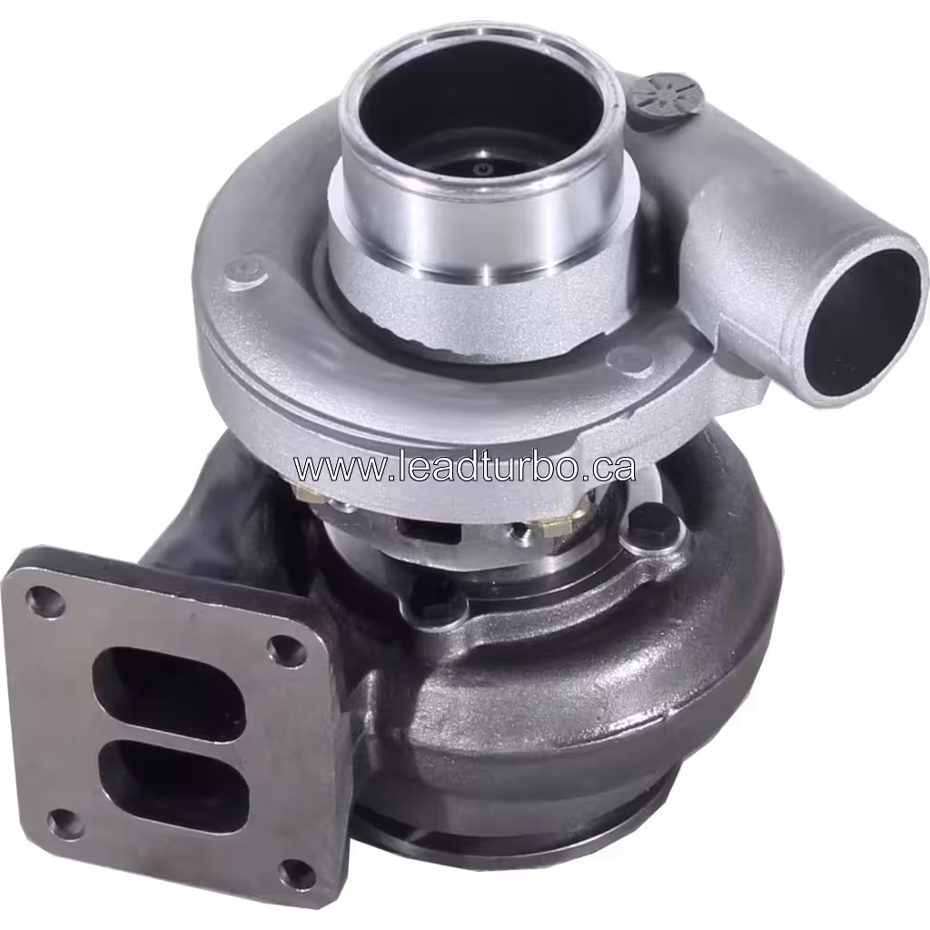 Vista replacement a 45 grados del turbocompresor 177258 para John Deere 6068H
