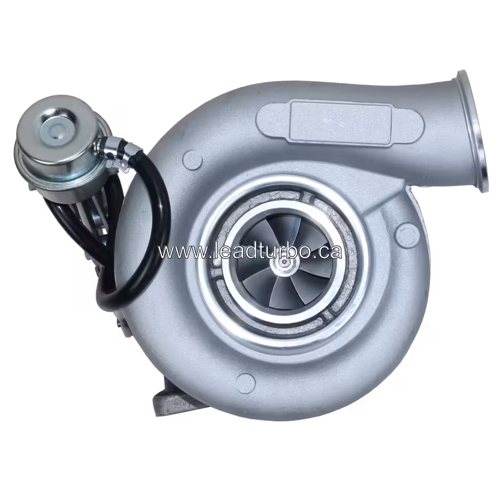 Turbocompresor 3534925 HX35W para Cummins 6BT y Daewoo DH220-5 top view