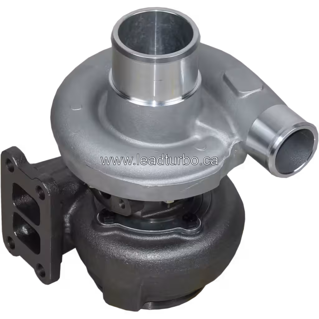 Vista lateral del turbocompresor Caterpillar 325B