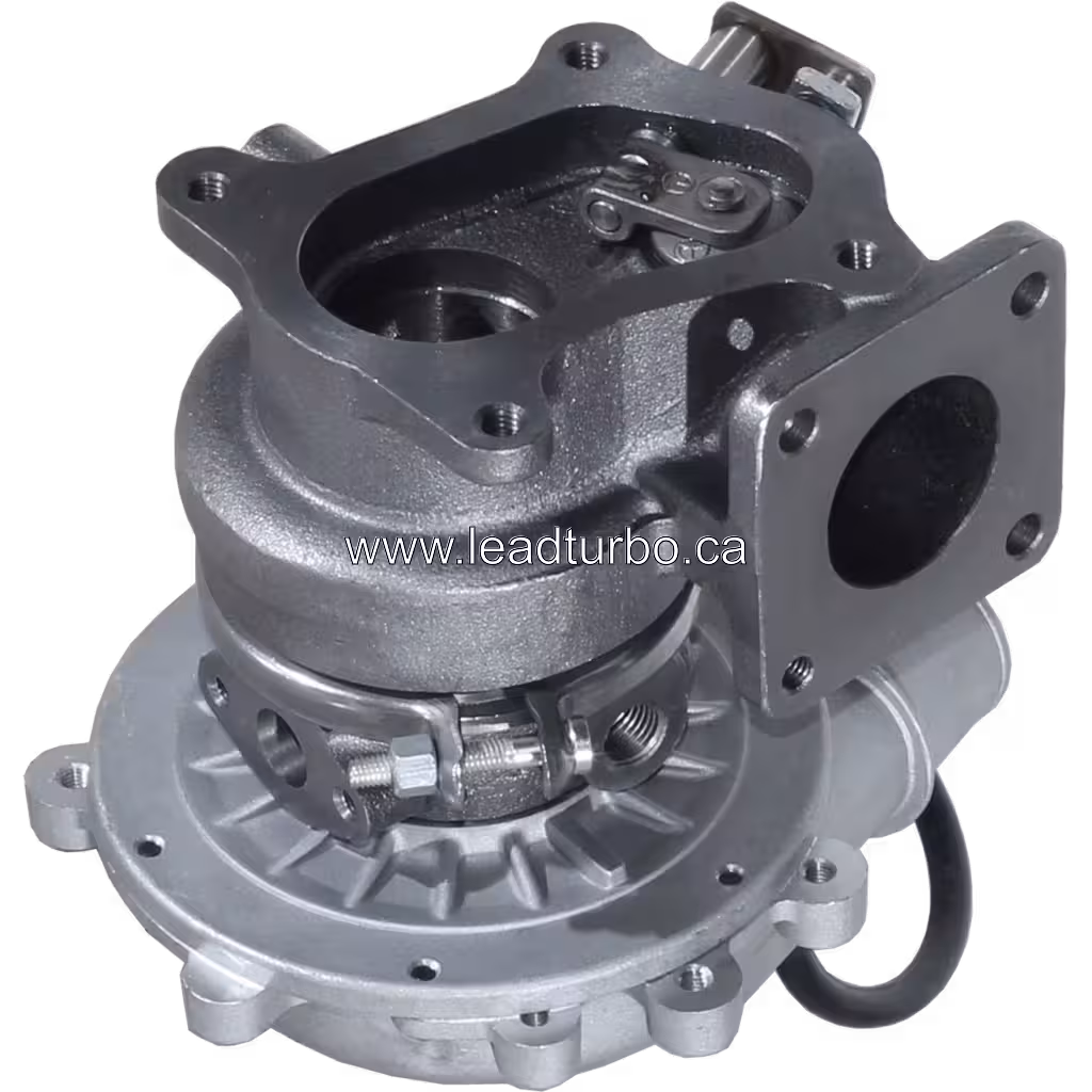 Turbocompresseur de remplacement WL84 13 700 pour Mazda B2500 et Ford Ranger bottom 45 degree view