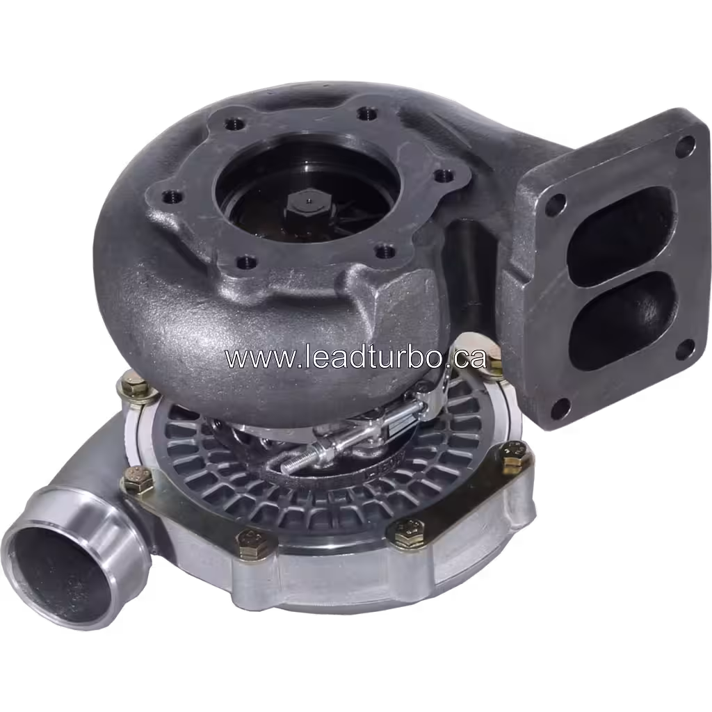 Turbosprężarka 466314-5004 TA4507 zamiennik do NISSAN PE6T bottom 45 degree view