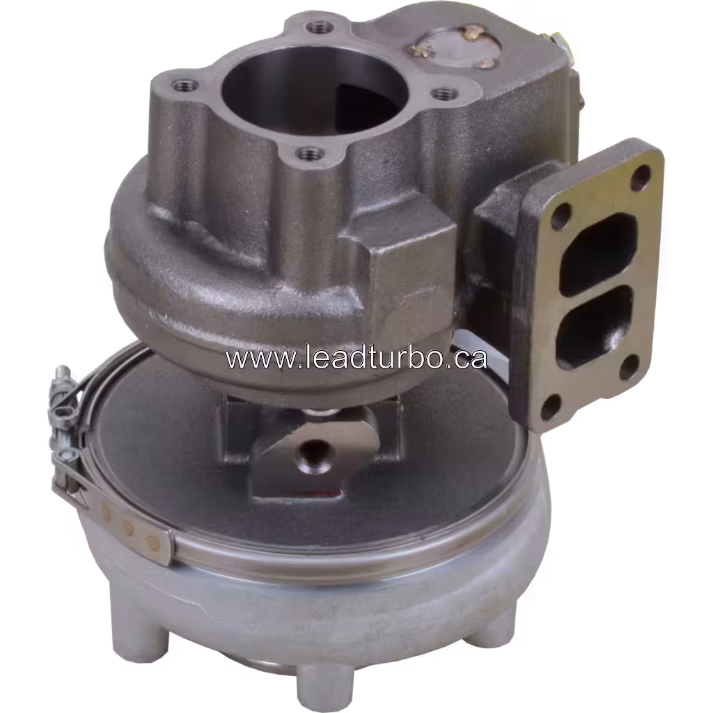 Side view of S200G-2871NXAKB 0 64 turbocharger assembly
