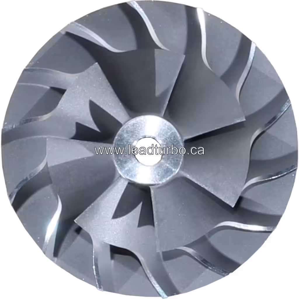 169110 J96 Compressor Wheel - Turbocharger Replacement Component top view