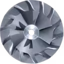 169110 J96 Compressor Wheel - Turbocharger Replacement Component thumbnail 2