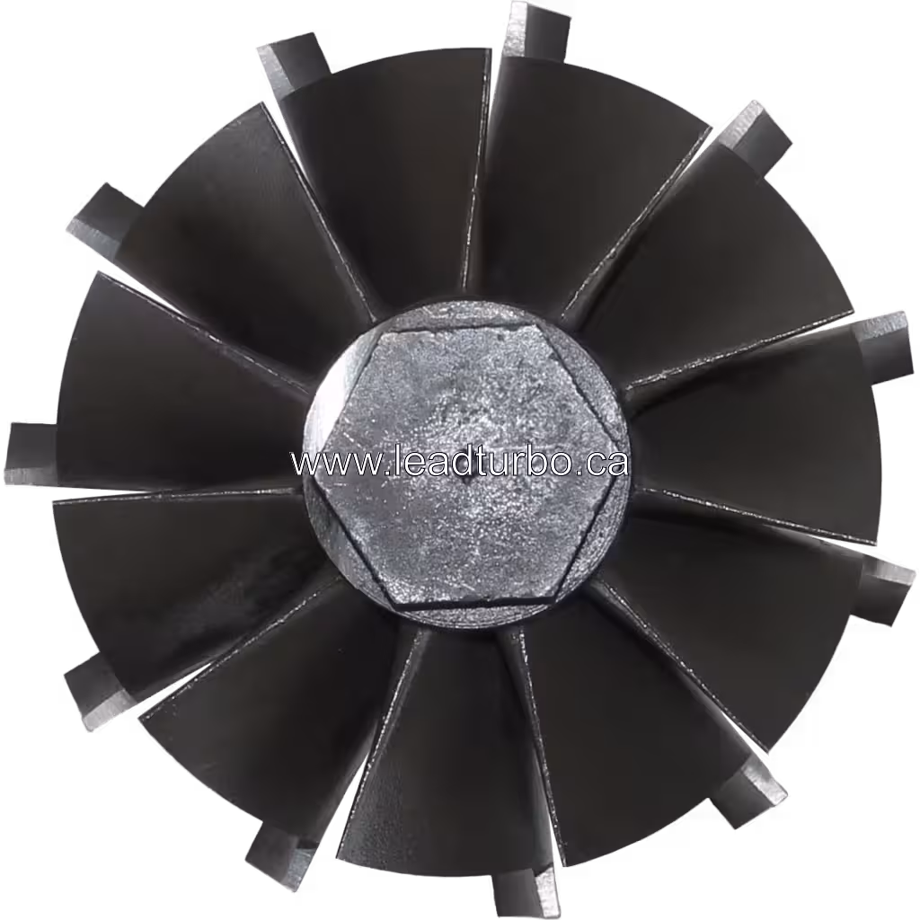 169346 Turbinenrad S410 Ersatz für CAT 3406C top view