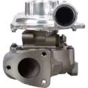 17201-30010 CT Turbolader für Toyota 1KD-FTV, Frontansicht mit silbernem Kompressor