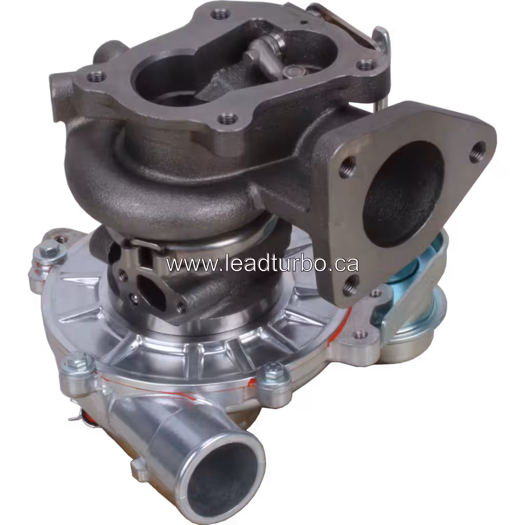 Турбокомпресор 17201-30080 CT9C для Toyota 2KD-FTV (Hiace, Hilux, Fortuner) bottom 45 degree view
