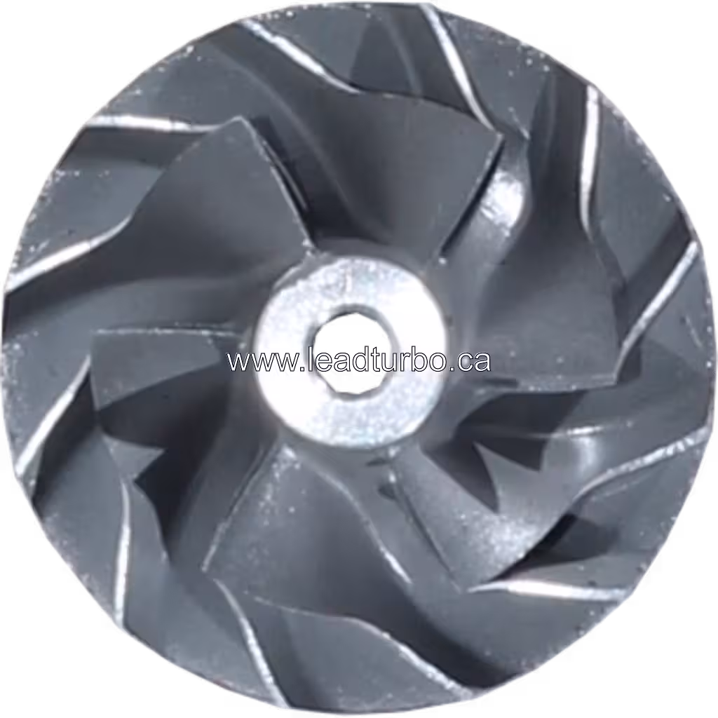 1G923-17012 CW Compressor Wheel for Bobcat V2003MDITE RHF3 Turbo top view