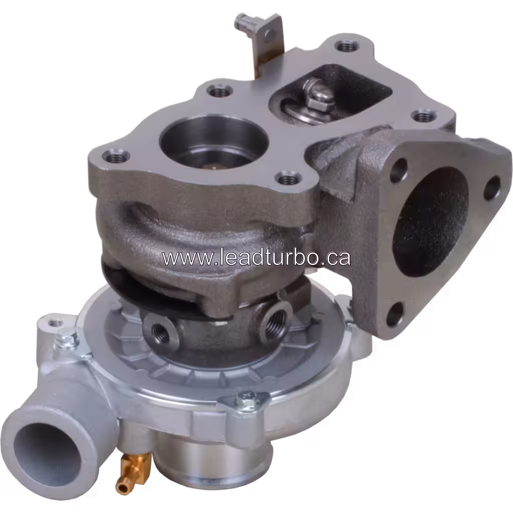 Турбокомпресор 28200-4B160 GT1749 для Hyundai H100, Galloper, Starex (4D56T) bottom 45 degree view
