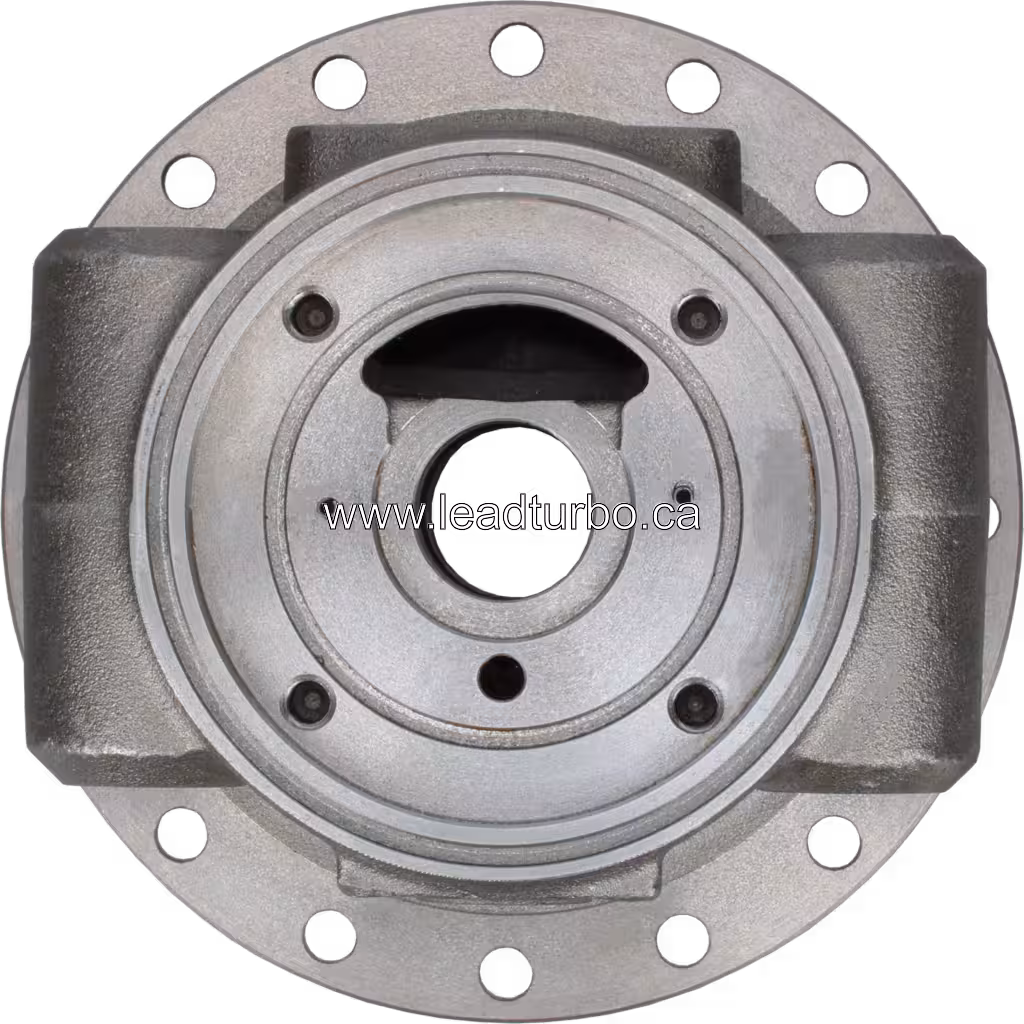 2838541 BH HX83 Bearing Housing for Cummins QSK38 Turbocharger top view