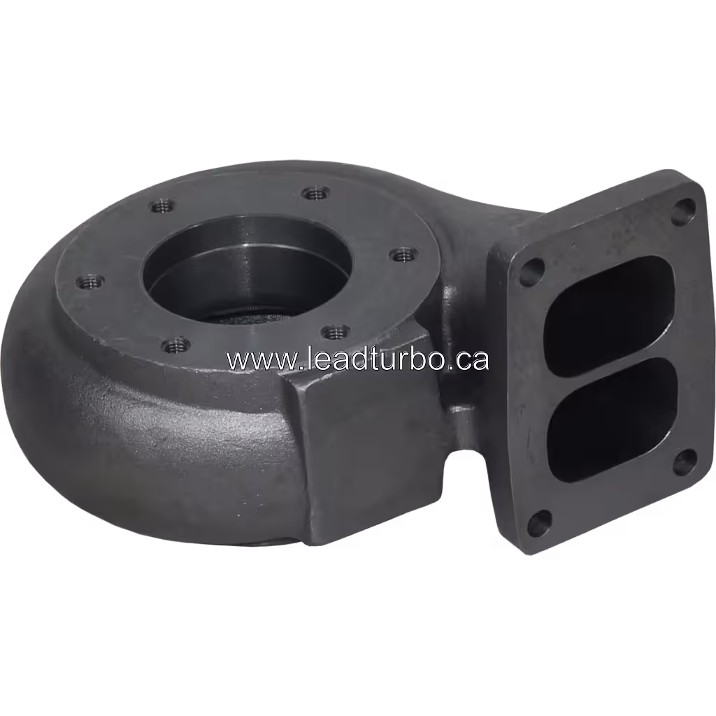 319192 TH Turbine Housing S400 Turbocharger - Volvo Penta Replacement 45 degree view