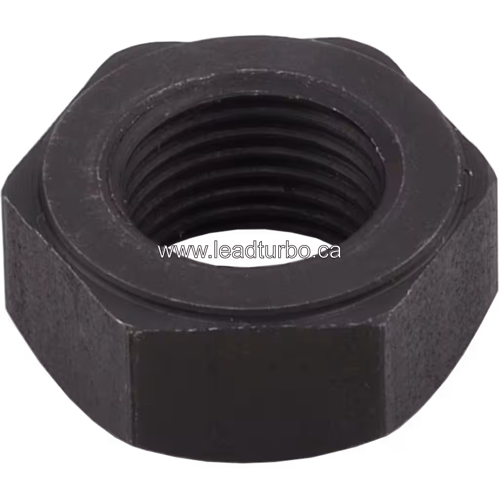 Shaft Nut 3519535 для HX80: гексагональна гайка, вид зверху під кутом 45 градусів, білий фон