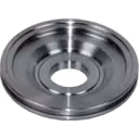3533988 BP J96 Turbocharger Back Plate Replacement thumbnail 2