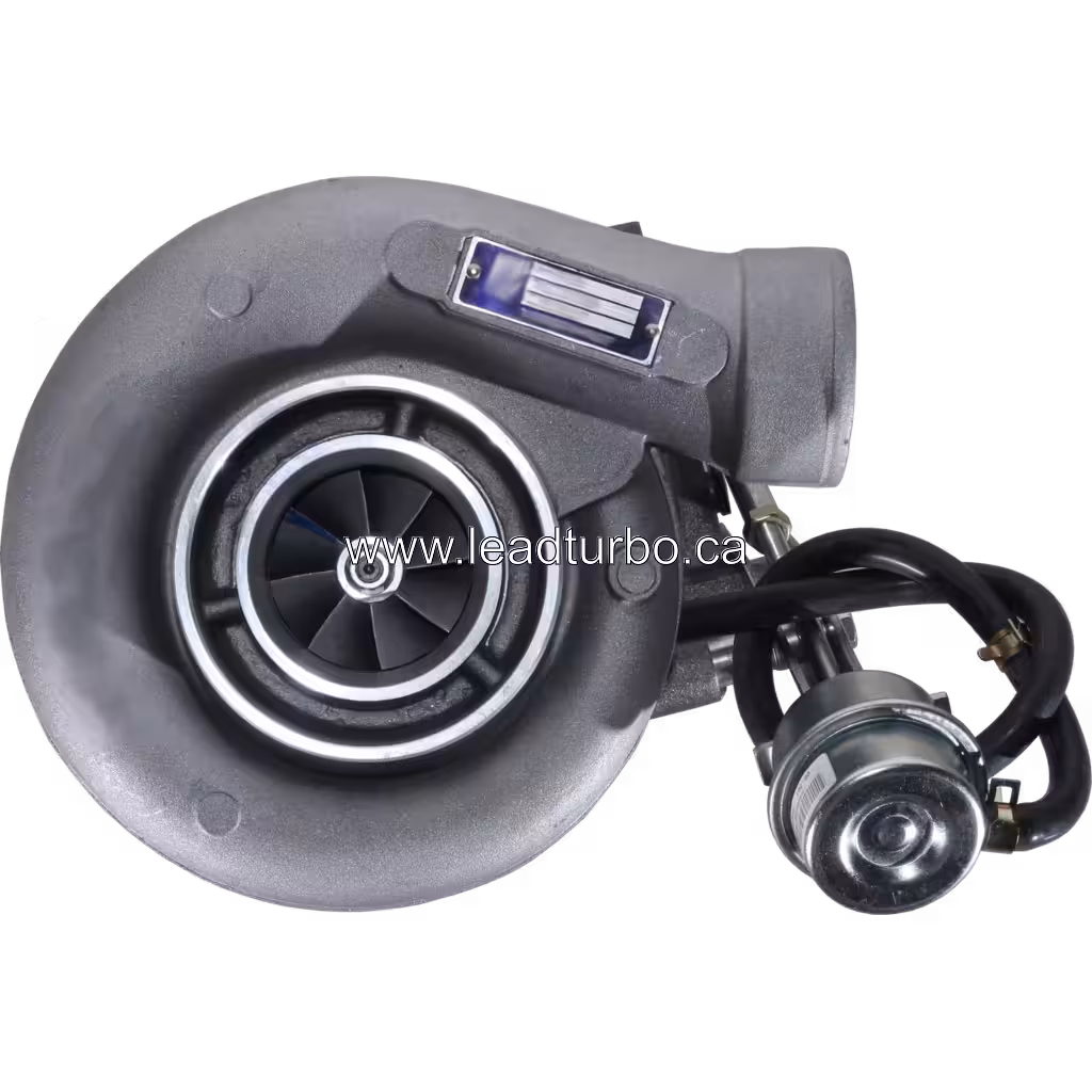 Турбокомпресор 3536327 HX35W для Daewoo DH220-5 (Cummins 6BT) top view