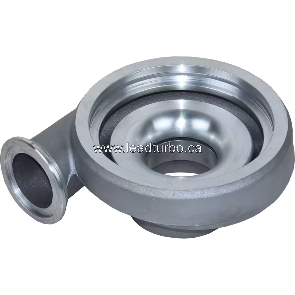 Корпус компресора 3590300-2 для турбокомпресора J96 bottom 45 degree view