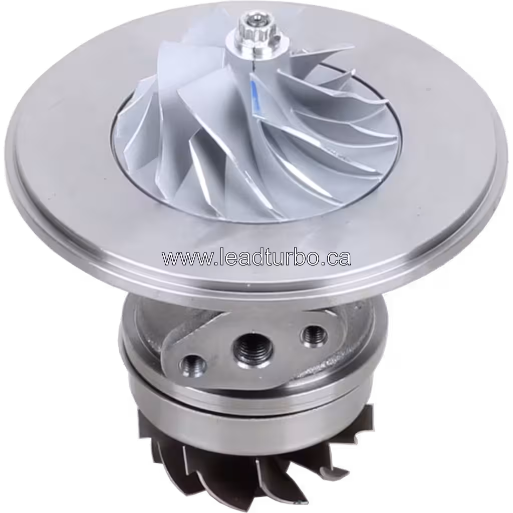 4043807 HX40W Turbocharger Core for Volvo D9 Euro 3 & Deutz 45 degree view