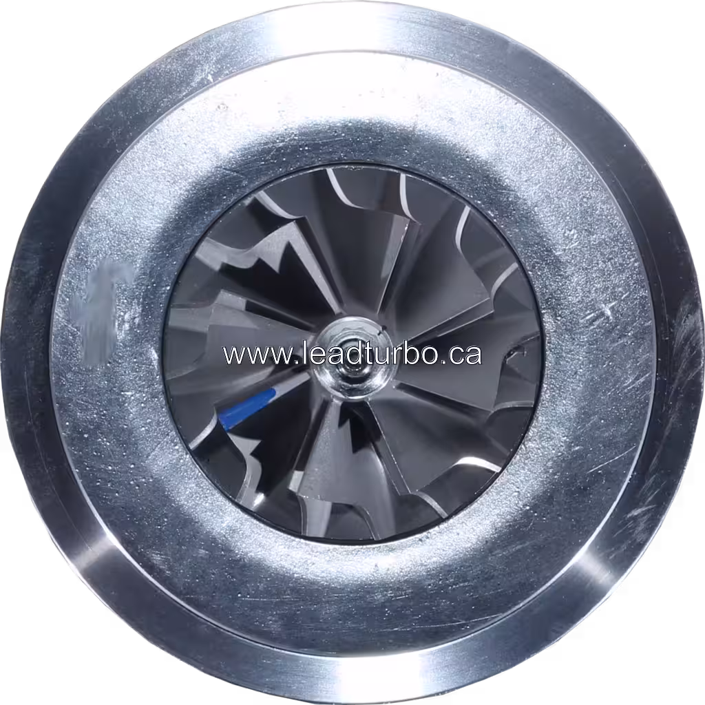 408105-0215 TO4B25 Turbocharger Core for Navistar DT466 top view