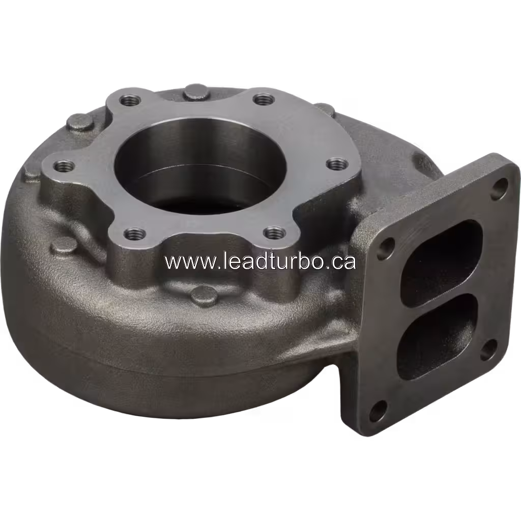 53311016519 Turbine Housing for MAN D2876LF12 510HP Bus Turbocharger 45 degree view