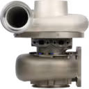 6505-52-5540 KTR110G-K75B turbocharger front view for Komatsu SA6D170E-2A-D
