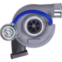 GT2556 Turbolader 711736-5026 mit VNT-Steller und blauem Schlauch
