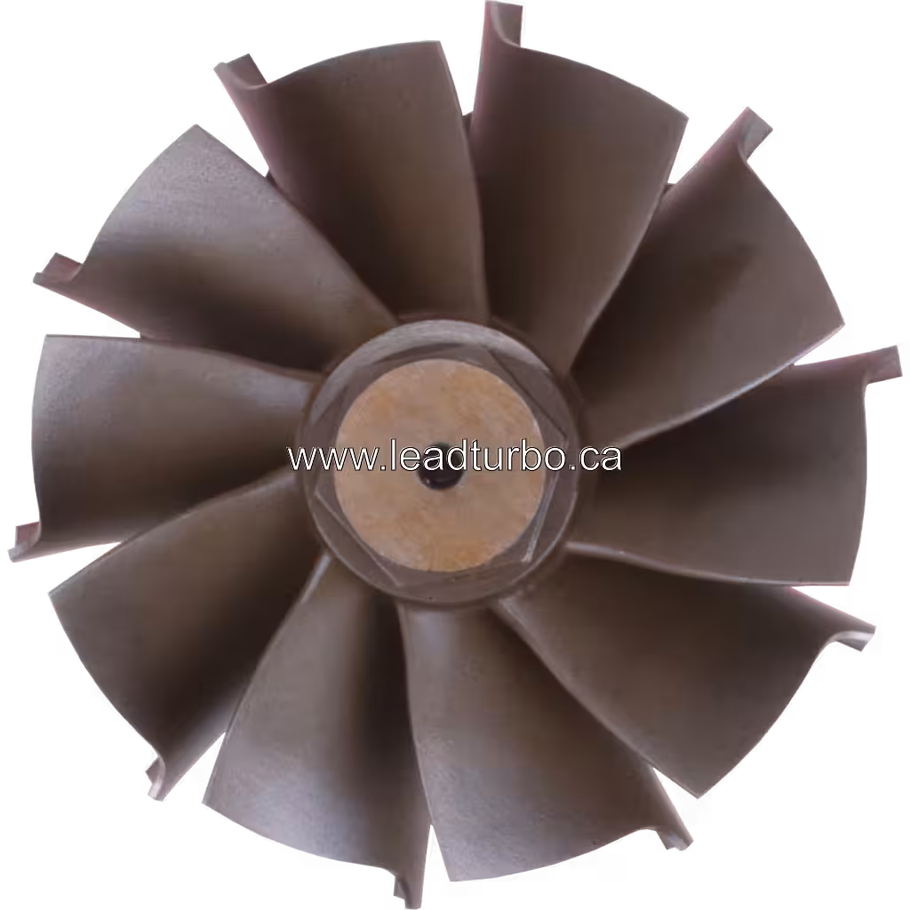 Турбіна 754193-0004 для турбокомпресора GTB4708 (CAT Earth Moving) top view