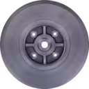 Vista frontal de back plate circular de turbocompressor 2841902