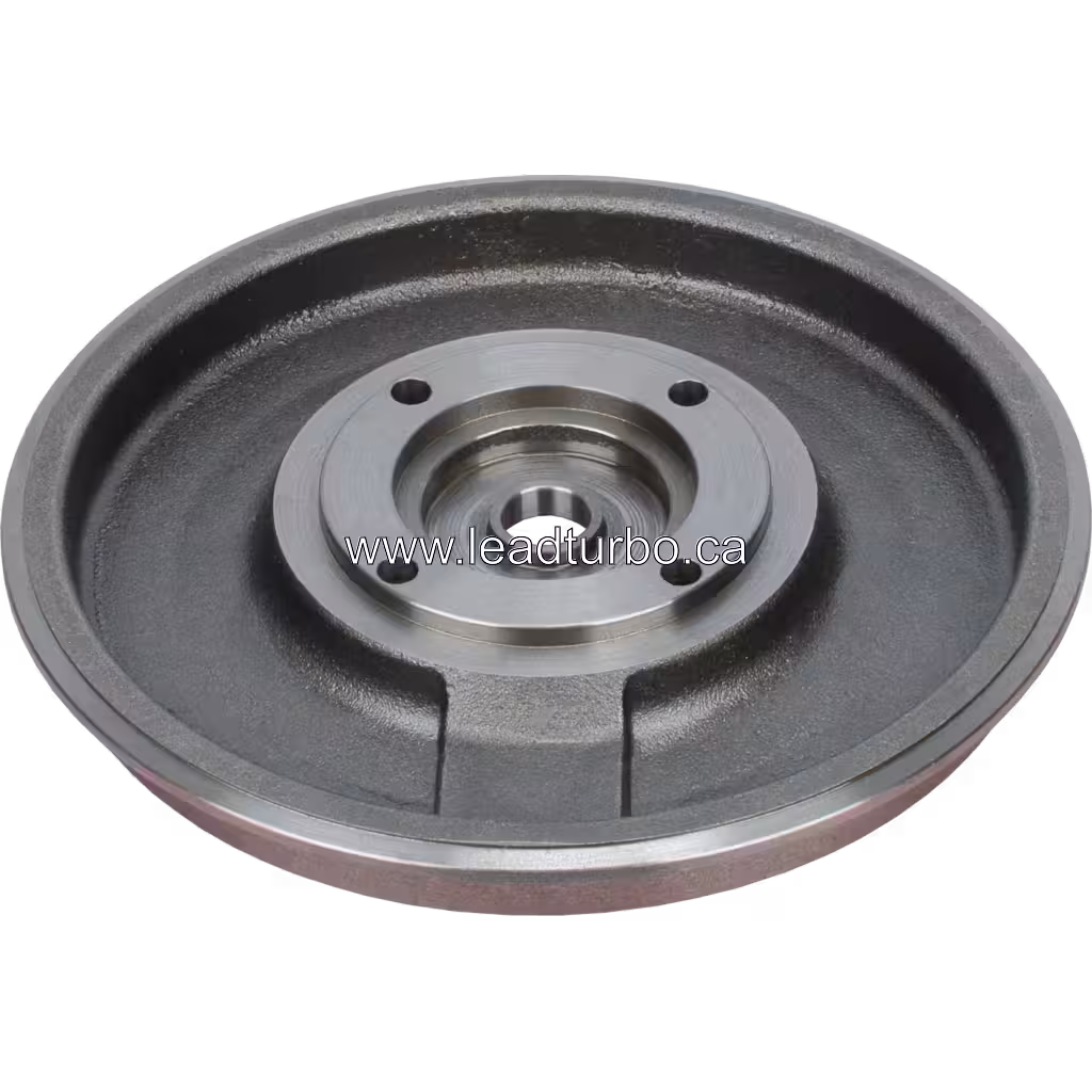 Back Plate 3524863 для турбокомпресора J96: заміна bottom 45 degree view