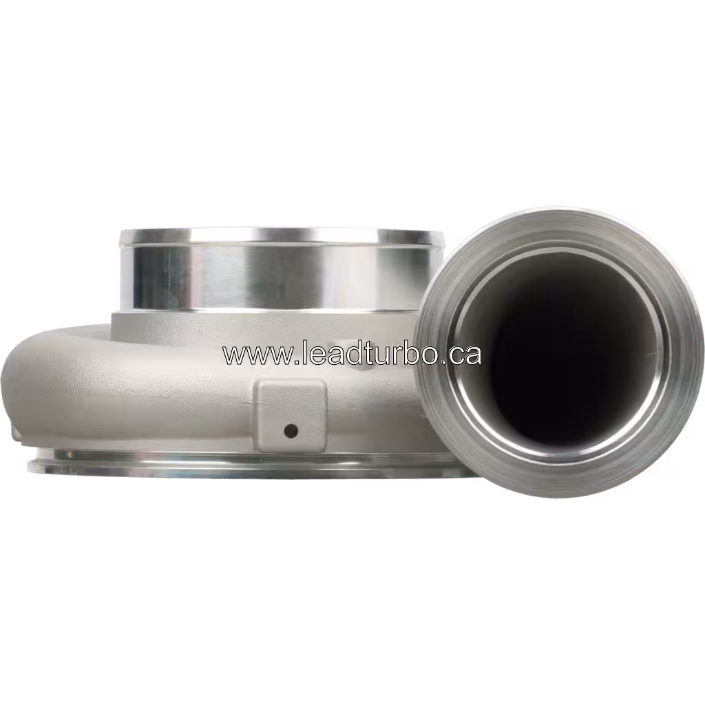 Boîtier compresseur 447843-0010-cast GTA4202 pour Detroit Diesel Series 60 front view
