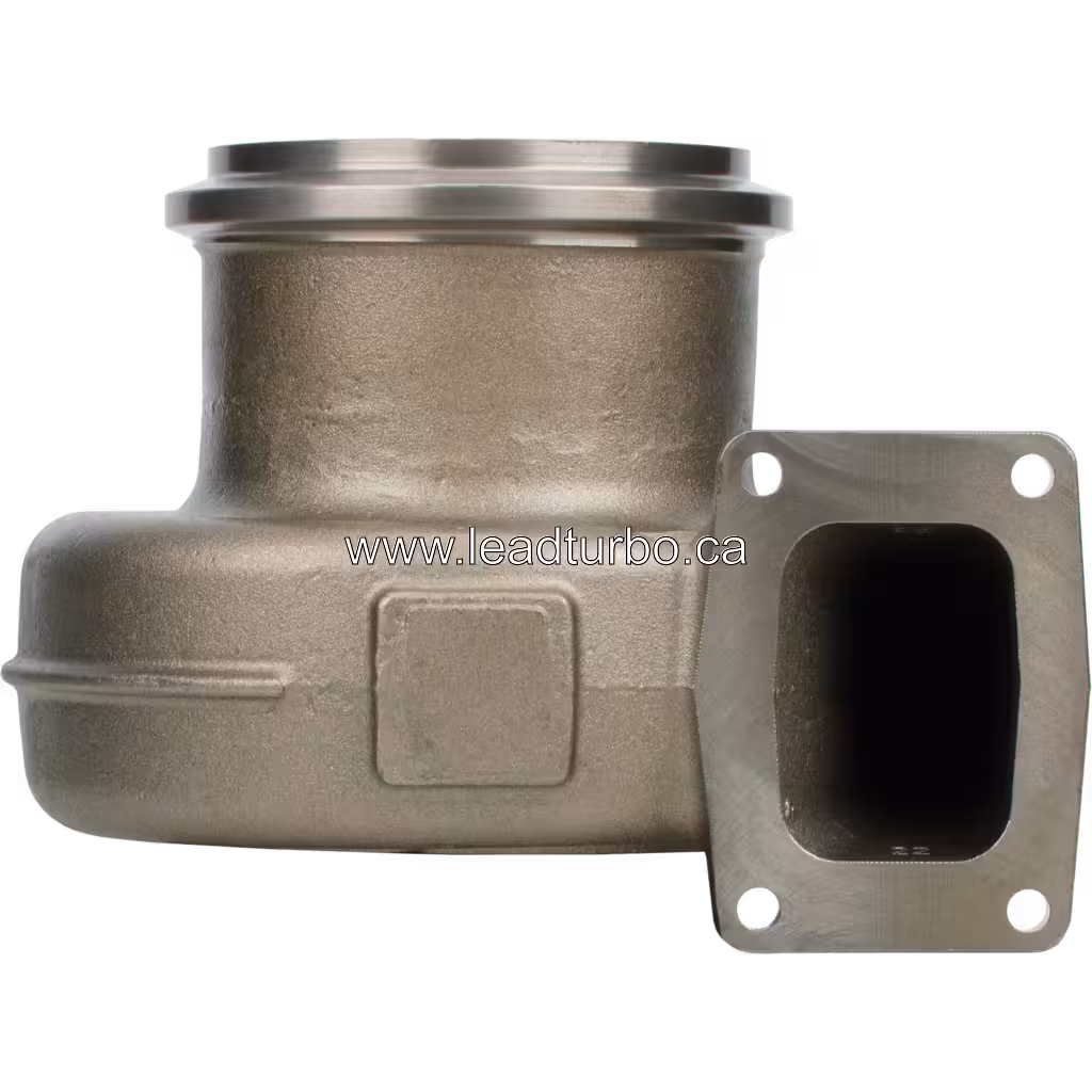 Carcaça Turbina HX83 3592986-CAST-1 para Cummins QSKV60 front view