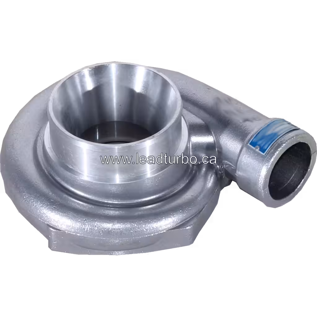 Vista frontal carcasa compresor turbo GT3582R