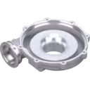 Carcasa de compresor con brida de montaje circular y orificios de perno para Volvo Penta