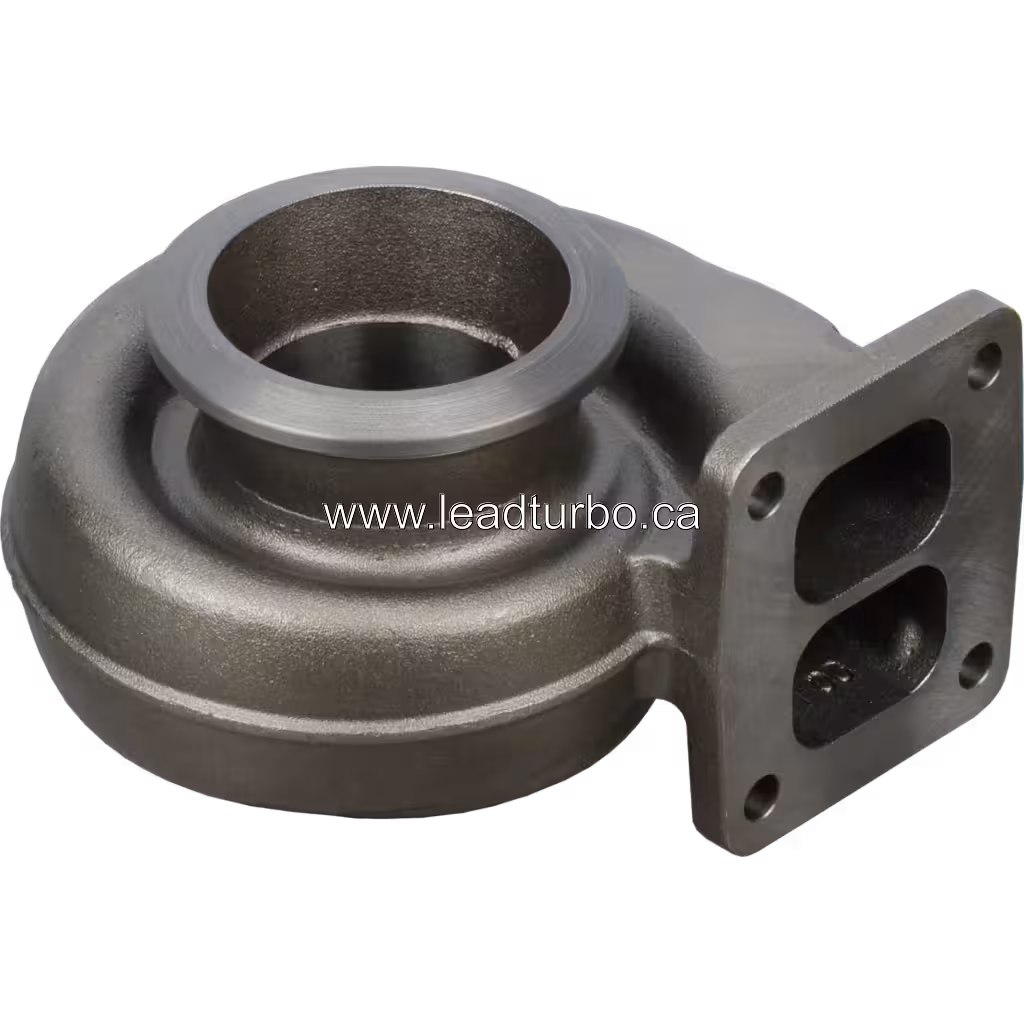 Vue de face de la carcasse de turbine 177209 pour John Deere 6081H