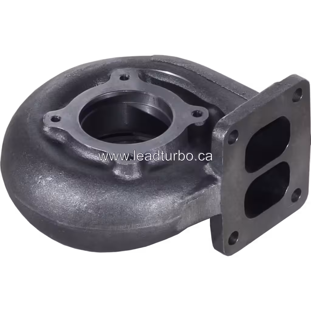 Carter Turbine TB4142 466573-0001 TH pour Nissan Diesel NE6T 45 degree view