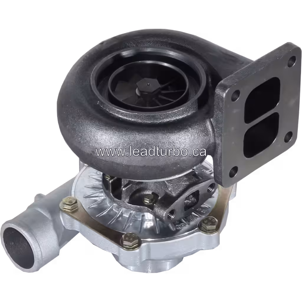 Турбокомпресор для Caterpillar 3204 (926E, 931, D3) — заміна bottom 45 degree view