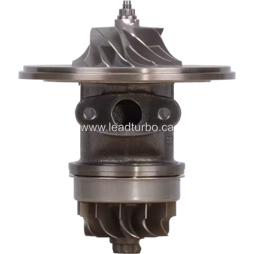 Vista frontal del core de turbocompresor 4027436 HX35W