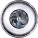 Vista frontal do core de turbocompressor FOR 8971760801 com roda do compressor