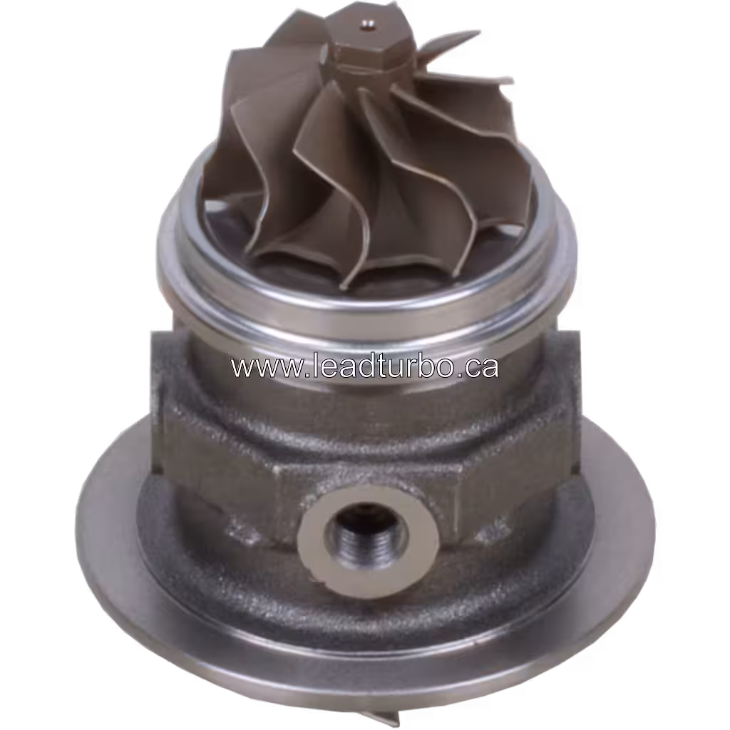 Vue du core 431876-0109 montrant la roue turbine et le flange de montage