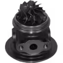 Core de turbo 466409-5002 vue de dessous à 45 degrés