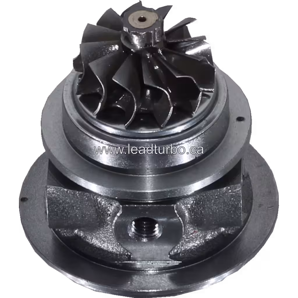 Core турбокомпресора TD04L 14411AA710 для Subaru EJ255 bottom 45 degree view