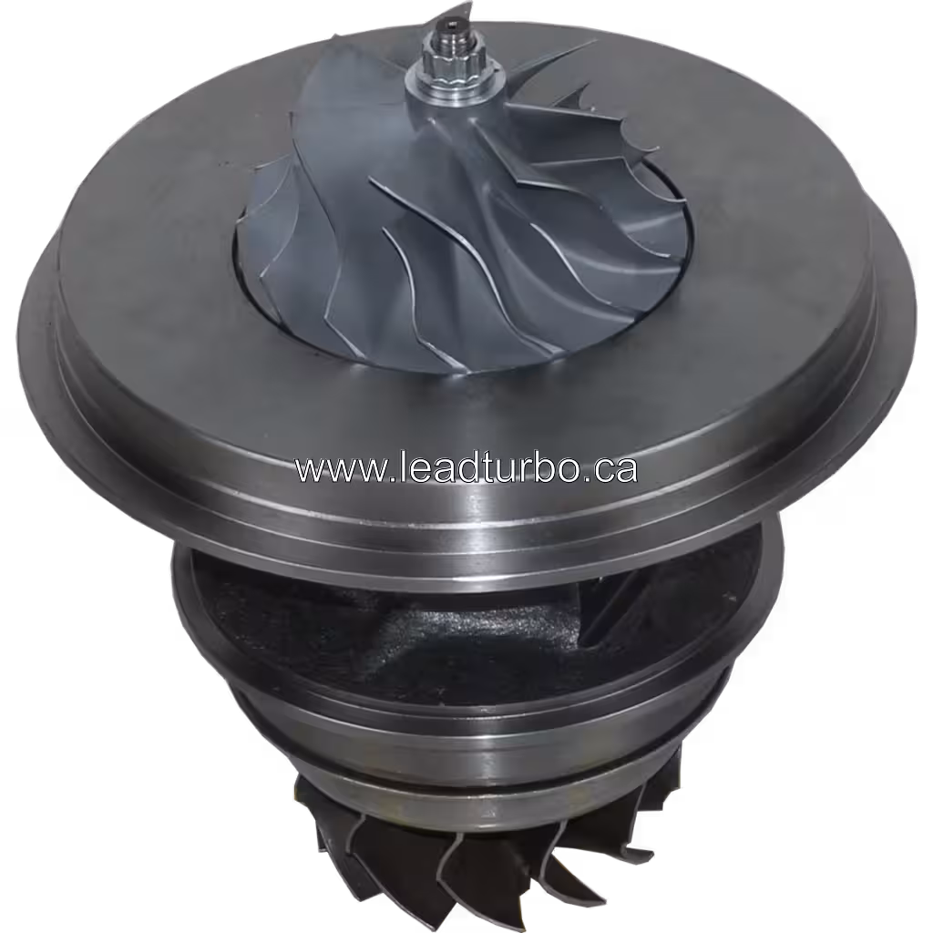Vista lateral del core turbo CAT 3406 referencia 1092196