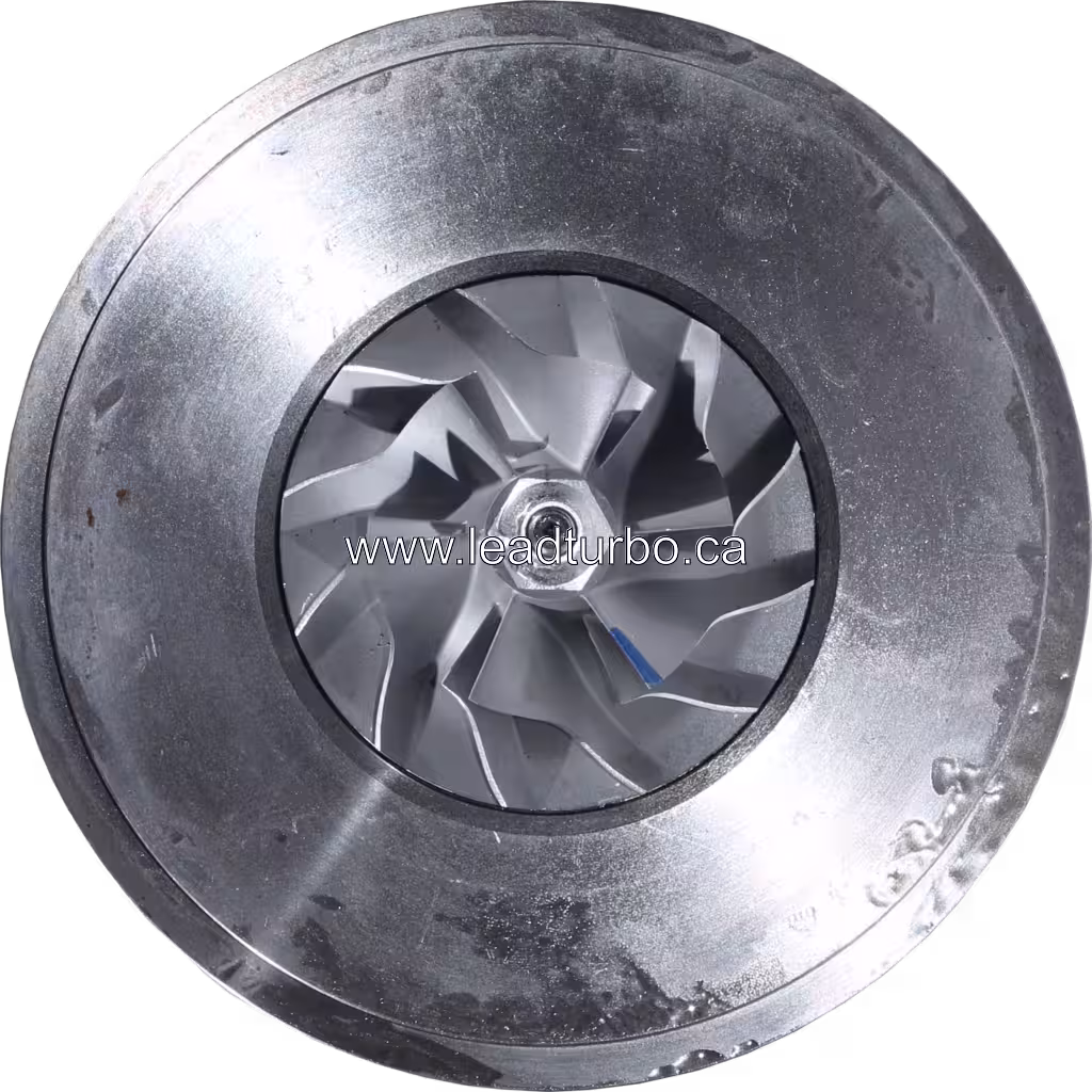 Vue avant du Core GT4594 FOR 452164-0011 avec roue compresseur et turbine